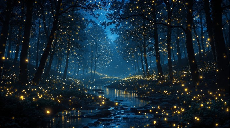 萤火虫之夜 - 奇奇电影网自然诗篇